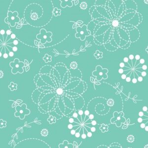 Kimberbell - Doodles Teal