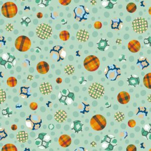 Quilting Treasures- Woodland Winter- Circle Geo