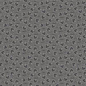 Marcus Fabrics-Greige Goods- Black Bloom