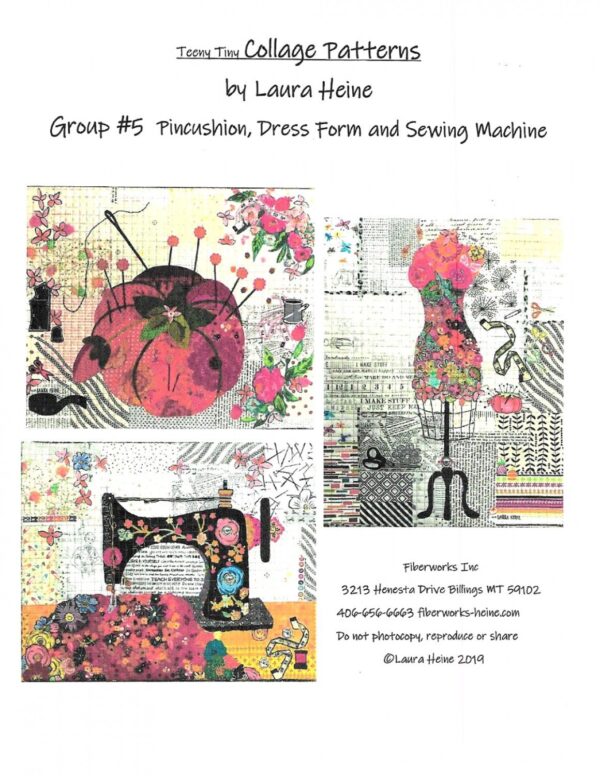 Laura Heine- Teeny Tiny Collage Patterns Group 5