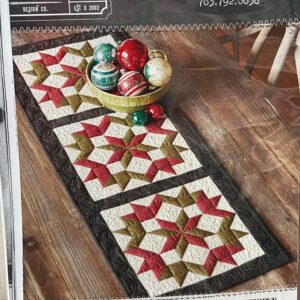 Buttermilk Basin - Christmas Star Table Runner