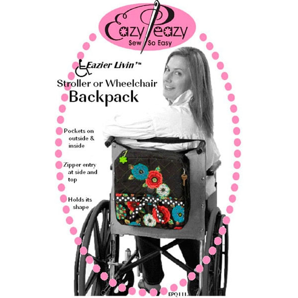 Eazy Peazy Quilts- Stroller or Wheelchair Backpack