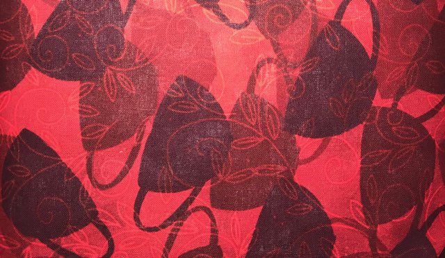 Wilmington Fabric- Morning Coffee- Red